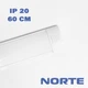 Линейный светильник 1-NLP-1302 18W 60 см 6500К ІР20 ТМ NORTE - изображение 4