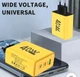 Зарядное устройство Блок питания для телефона AD65 40W 2 Type-C USB Блок зарядки для Samsung, iPhone, Xiaomi, Redmi, Huawei, Realme Yellow - изображение 5