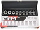 Торцевые Головки Torx Звезда E-Профиль Е10-Е24 ( 1/2" ) Набор 9 шт YATO (YT-0521) - изображение 2