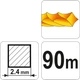 Лісочка Для Мотокоси БЕЗШУМНА (Ø 2.4 мм L=90 м) на Котушці FLO (89484) - зображення 2