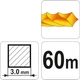Волосінь Для Бензокоси БЕЗШУМНА (Ø 3.0 мм L=60 м) на Котушці FLO (89486) - зображення 2