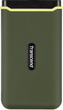 Dysk SSD Transcend ESD380C 500GB USB 3.2 Type-C 3D NAND TLC Military Green (TS500GESD380C) External - obraz 1