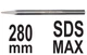 Пика на Перфоратор SDS-Max 18 х 280 мм STHOR (23601) - изображение 1