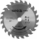 Диск Пильный по Дереву Ø 190 х 20 х 2.2 мм, 24 зуба YATO (YT-60634) - изображение 1