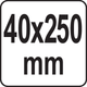 Лопатка на Перфоратор SDS-plus 40 х 250 мм STHOR (23592) - изображение 4