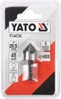 Зенкер по Металлу Ø 20.5 мм YATO (YT-44726) - изображение 4