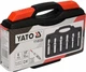 Ключи торцевые для свечей накала YATO: 3/8 ", 8-16 мм, на шарнирах, Cr-V, 6 шт + кейс - изображение 6
