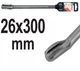 Лопатка Для Штробы на Перфоратор SDS-Max 26 х 300 мм YATO (YT-47331) - изображение 1