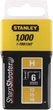 Скоба STANLEY "Light Duty" тип "H" 6 мм 1000 шт Для Механічного Степлера (1-TRR134T) - зображення 2