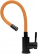 Кран на Кухню Оранжевый Fala Flexible Black (75778) - изображение 2