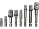 Набор Переходников и Адаптеров 1/4", 3/8", 1/2" 8 шт YATO (YT-04639) - изображение 2