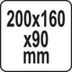 Кэшбокс с Кодовым Замком 200 х 160 х 90 мм (78624) - изображение 4