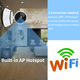 Панорамная Wi-Fi / IP Камера Clefers TK-Q6 1mp (5001945) - зображення 2