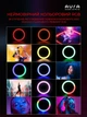 Комплект блоггера аккумуляторный Aura Blogger LED Pro-100 кольцевая светодиодная лампа Black (KBABLP100B) - изображение 6