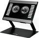 Охолоджуюча підставка для ноутбука OfficePro LS122B Aluminum alloy Black - зображення 1