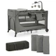 Манеж-кровать Kinderkraft Joy 2 + аксессуары Dark Grey, 5902533925155 - изображение 1