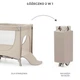 Манеж-ліжко Kinderkraft Joy 2 Beige, 5902533925124 - зображення 5
