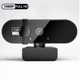 Комп'ютерна веб камера 1080P Full HD USB з вбудованим мікрофоном / поворот на 360°, чорна (85946746) - зображення 1