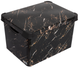 Контейнер Violet House 0648 Decor Marble Black 20 л (6673355) 8690066733558 20л. - зображення 1