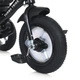 Детский трехколесный велосипед Turbo Trike MT 1006-12, со светом, музыкой и родительской ручкой светло-серый - изображение 6