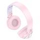 Наушники HOCO Cute fun BT headphones W50 |BT5.3, AUX/TF, 12h| розовые - изображение 2