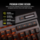 Klawiatura przewodowa Corsair K70 MAX RGB MGX Rapid Trigger Steel Grey (CH-910961G-DE) - obraz 6