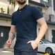 Поло Intruder Flax льняное синее размер 2XL - изображение 3