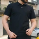 Поло Intruder Flax лляне чорне розмір 4XL - зображення 1