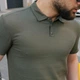 Поло Intruder Flax льняное хаки размер 2XL - изображение 5