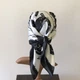 Женский платок бандана шарф повязка на шею сумку голову Honey Fashion Accessories белый (12-173) - изображение 2