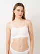 Бюстгальтер без косточек бесшовный Siela CAMI TOP L/XL Белый (4823116924215) - изображение 1