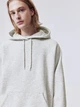 Худи оверсайз мужское H&M 061099512_grey S Серое (6666000321145) - изображение 5