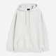 Худи оверсайз мужское H&M 061099512_grey S Серое (6666000321145) - изображение 6