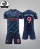 Футбольная форма Lion SPORT Manchester City HAALAND (Манчестер Сити Эрлинг Холанн) размер 24 ростом 130-138 см, возраст 8-10 лет темно-синий-розовый - изображение 1