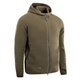 Кофта M-Tac Lite Microfleece Hoodie Army Olive 3XL - изображение 3