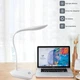 Cветодиодная настольна LED лампа от USB с аккумулятором, сенсорная регулируемая яркость белый свет. Blue - изображение 10