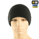 Шапка M-Tac Watch Cap Premium флис (250г/м2) with Slimtex Black XL - зображення 2