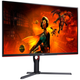Монитор TFT 31.5" AOC 4K UHD IPS 144Гц 1мс HDMIx2 DPx2 Black-Red (U32G3X/BK) - изображение 2