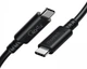 Кабель Choetech XCC-1028 USB4.0 Thunderbolt Type-C MM 80см Gen3 100W 40Gbps 8K 60Гц Black - изображение 2