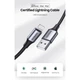 Кабель UGREEN US199 USB AM - Lightning M 2м 2.4A Black-Grey (60158) - изображение 3