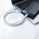 Кабель UGREEN US264 USB 2.0 Type-C MM 2м 18W ABS оболочка White (60520) - изображение 5