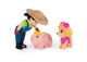 Zestaw figurek Spin Master Paw Patrol Hero Pup Farmer Yumi & Skye (681147027367) - obraz 2