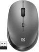 Беспроводная бесшумная мышка Defender Auris MB-027 USB 3 кН 1600 dpi Grey (52029) - изображение 3