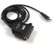 Перехідник B00026 USB to LPT тато-мама 80 см Black - зображення 4
