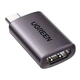 Перехідник UGREEN US320 USB 2.0 Type-C - HDMI F Space Grey (70450) - зображення 1