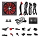 Блок питания для ПК 750W Xilence XP750MR9 Performance X 80+ Gold 135mm Modular ATX - изображение 11