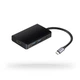 Док-станция хаб CHIEFTEC DSC-501 USB 3.1 Type-C - HDMI USB 3.0x2 USB-C PD 60W 5в1 Black - изображение 1