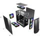 Корпус для компьютера Xilence XILENT BLADE RGB X512.RGB 2xUSB3.0 ARGB FAN 12см без БП ATX Black (XG121_X512.RGB) - изображение 2