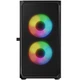 Корпус для компьютера LogicConcept PORTOS MESH+GLASS mATX без БП 3x120mm ARGB (3667DA4B6E49) - изображение 3