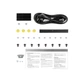 Корпус для компьютера Chieftec UNI BS-10B-300 mATX БЖ 300W SLIM FF USB Type-C CardReader Black - изображение 8
